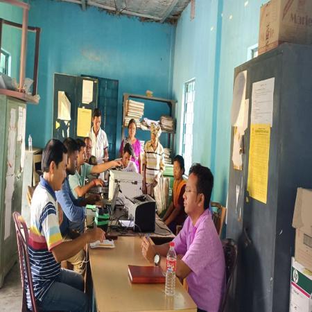 Special aadhaar camp under 43 Karbook AC