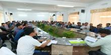 DM Gomati taking meeting on election preparations related activities in Amarpur