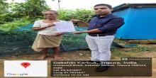 Felicitation of 80+ aged voters and persons with disability (40% above) under Karbook Sub-Division